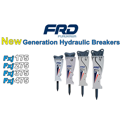 Breaker Furukawa fxj Excavator Distributor Resmi di Indonesia kualitas asli dari Jepang karena CBU unit.