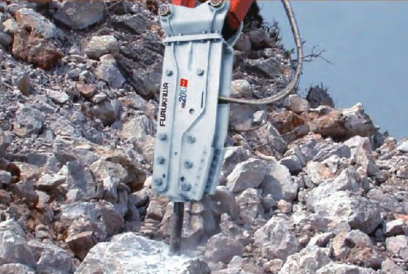 Breaker Furukawa fxj Excavator Distributor Resmi di Indonesia kualitas asli dari Jepang karena CBU unit.